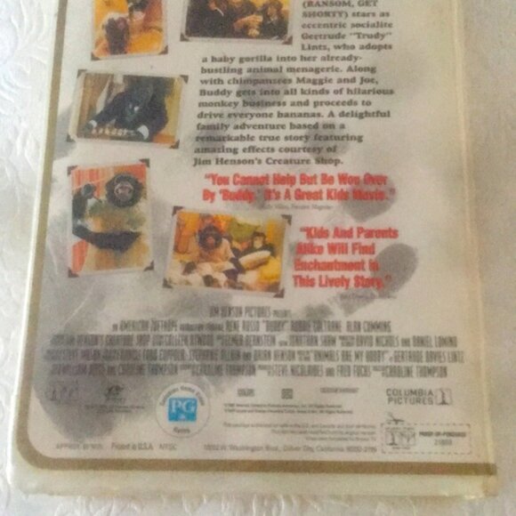 Vintage 1997 Columbia Tristar BUDDY VHS#21600 - Picture 4 of 7